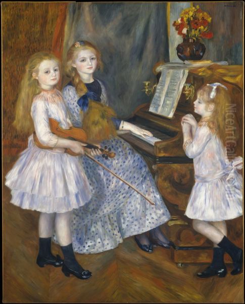 The Daughters of Catulle Mendes, Huguette (1871-1964), Claudine (1876-1937), and Helyonne (1879-1955) - view 1