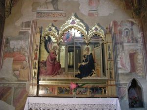 Bartolini Salimbeni Annunciation by Lorenzo Monaco