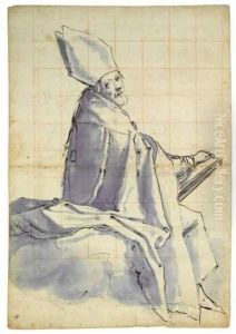Etude Pour La Figure De Saint Nicolas