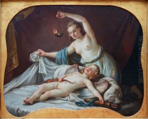 Psyche reconnaissant l'amour endormi Psyche reconnaissant l'amour endormi