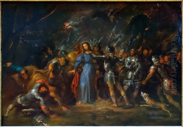 The arrest of Jesus in the Garden of Olives - view 1