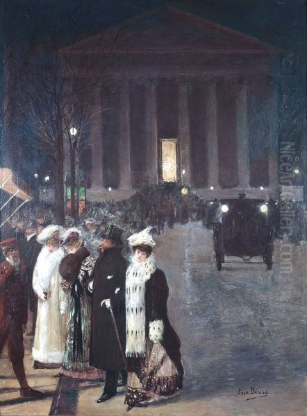 rue Royale, le soir de Noel - view 1