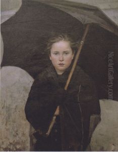The umbrella by Marie Bashkirtseva