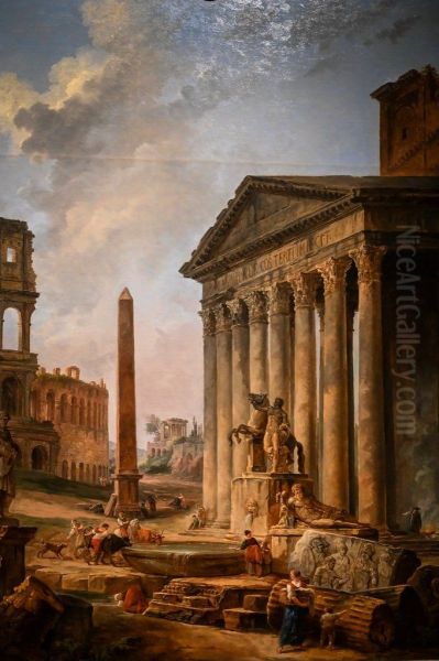 Landscape with a Temple - view 1