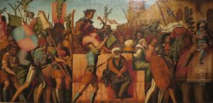 The Triumph of Caesar by Palma Vecchio