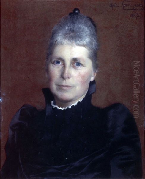 Portrett av Fredrike Casimira Berg, f. Figenbaum - view 1