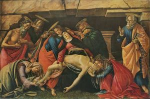 Beweinung Christi by Sandro Botticelli