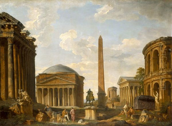 The Pantheon and Other Monuments - view 1