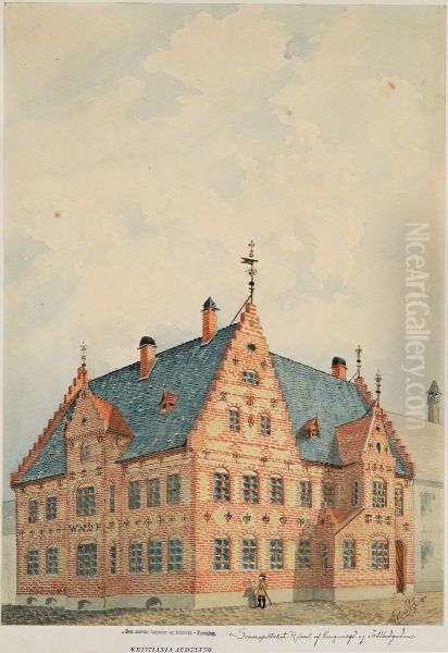 Svaneapoteket, hjornet Tollbugt. 21 - Kongensgt. - view 1