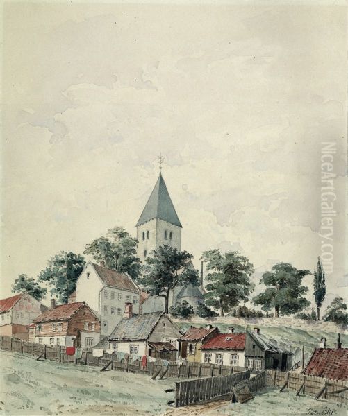Telthusbakken og Gamle Aker kirke - view 1
