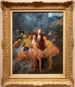 Theatre Foyer by Jean-Louis Forain