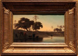 Scene Near Gizeh (Egypt) by Theodore Frere