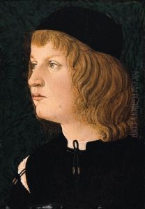 Portrait of a Young Man by Francesco Botticini
