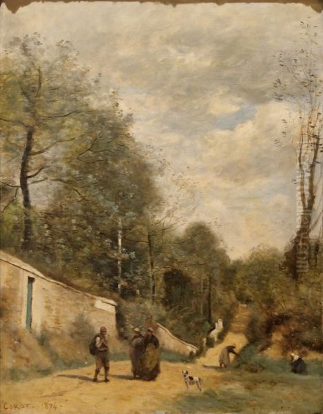 Ville-d'Avray. - Le chemin de la gare - view 1