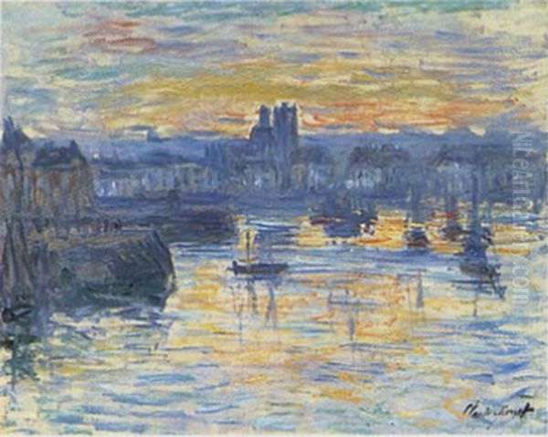 Port of Dieppe, Evening - view 1