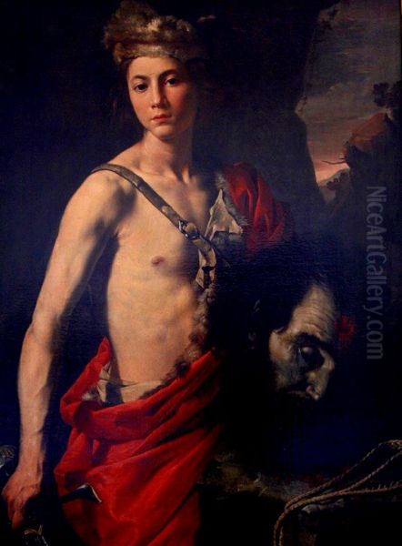 David with the Head of Goliath - view 1