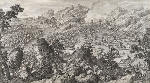 Battle of Arcul - view 1
