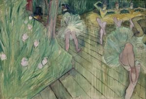 Ballet Scene by Henri De Toulouse-Lautrec