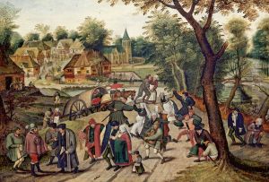 The Return from Kermesse by Pieter Brueghel the Younger