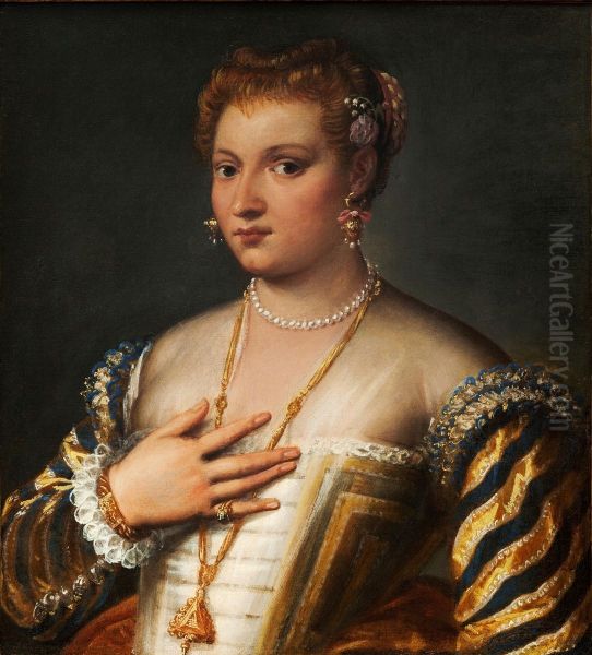 Portrait of a Young Venetian Woman - view 1