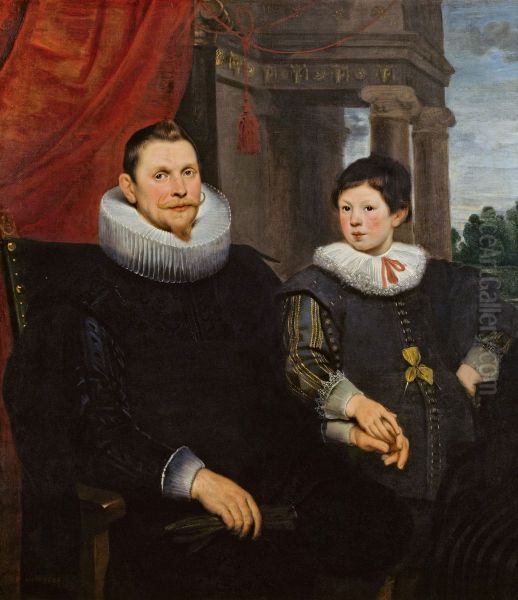 Double Portrait of a Father and Son - view 1