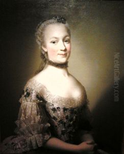 Portrait of Katarzyna Mniszech nee Zamoyska. Portrait of Katarzyna Mniszech nee Zamoyska.