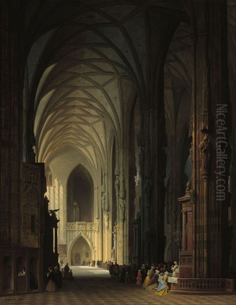 Das Innere der Stephanskirche in Wien - view 1