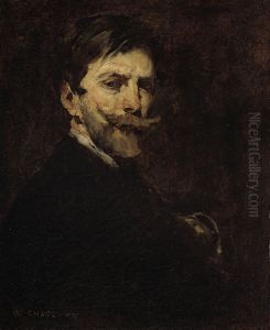 Selbstbildnis by William Merritt Chase