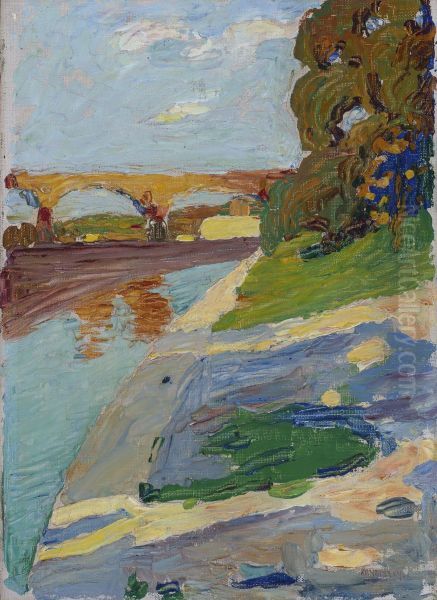 Munich - The Isar - view 1