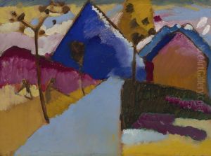 Kochel - Gerade Strasse by Wassily Kandinsky