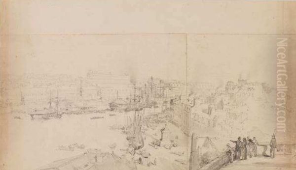 Vue generale de l'arsenal de Brest - view 1