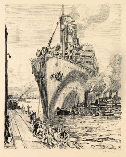 The Transport Aquitania - view 1