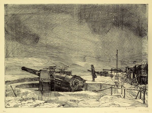 Harbour Defence - Winter - view 1
