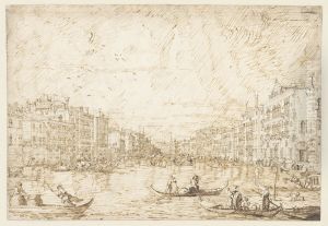 Grand Canal in Venice by Canaletto
