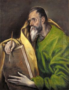 Saint Luke the Evangelist by El Greco
