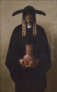 Habitante de lascordilleras del Peru by Francisco Laso