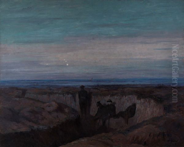 Dawn on the Ouse Trench - view 1