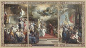 Couronnement de Charlemagne by Henri Leopold Levy