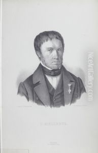Zacharias Mellebye by Christian Olsen
