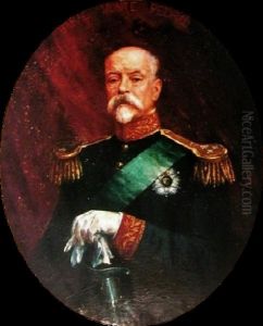 Retrato do tenente-general Jose Baptista da Silva Lopes by Columbano Bordalo Pinheiro