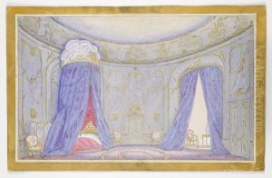 Scenografiskiss av Thorolf Jansson by Thorolf Jansson