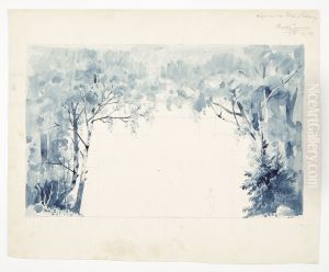 Scenografiskiss av Thorolf Jansson by Thorolf Jansson