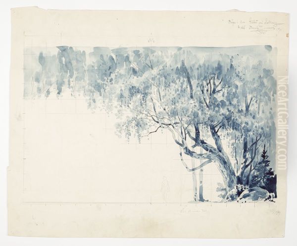 Scenografiskiss av Thorolf Jansson - view 1