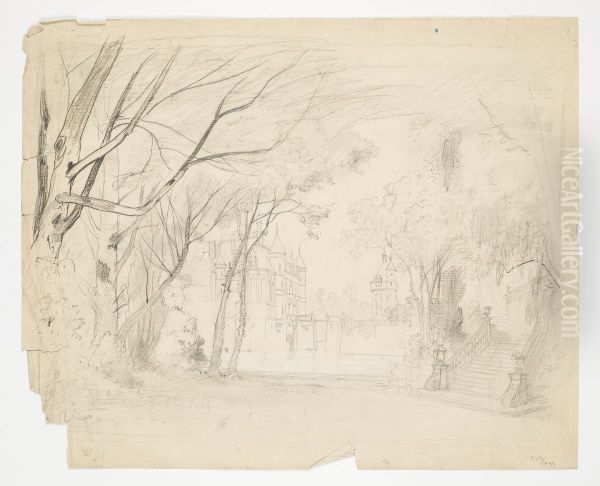 Scenografiskiss av Thorolf Jansson - view 1