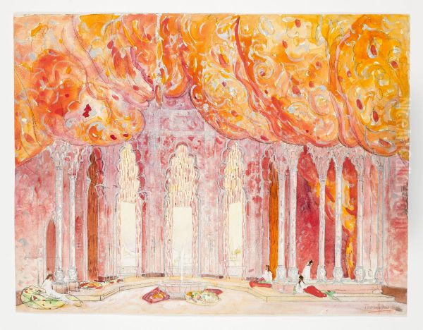 Scenografiskiss av Thorolf Jansson - view 1