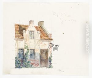 Scenografiskiss av Thorolf Jansson Scenografiskiss av Thorolf Jansson