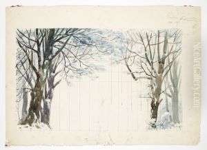 Scenografiskiss av Thorolf Jansson by Thorolf Jansson
