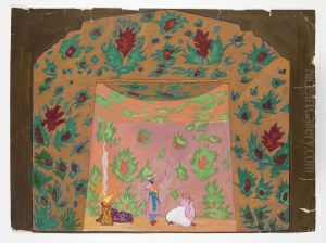 Scenografiskiss av Thorolf Jansson Scenografiskiss av Thorolf Jansson