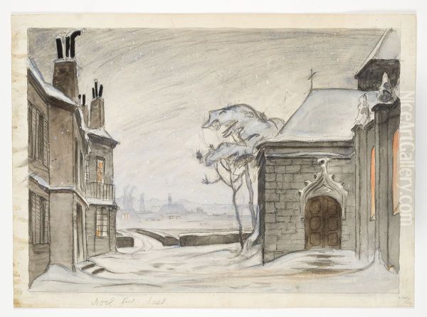 Scenografiskiss av Thorolf Jansson - view 1