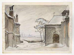 Scenografiskiss av Thorolf Jansson by Thorolf Jansson